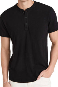 Rag & Bone - Classic Short Sleeve Henley Top