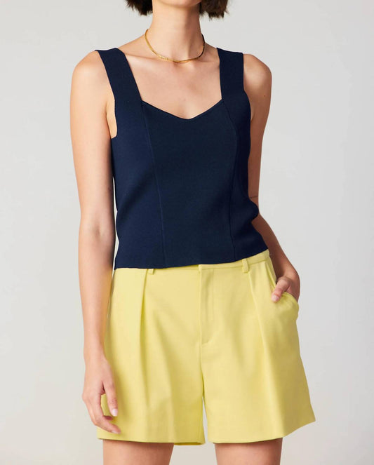 Current Air - Cropped Sweater Tank Top