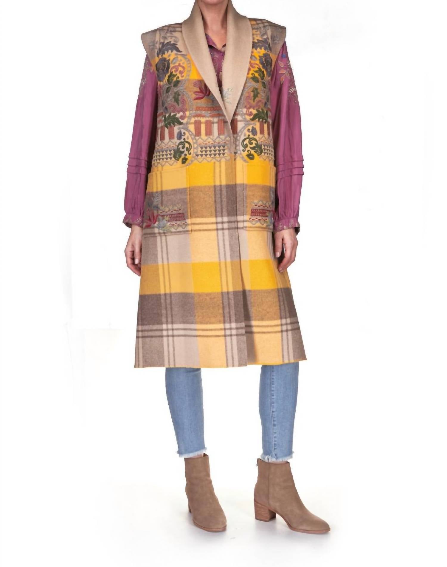 Johnny Was - Molly Plaid Vest