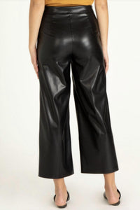 Another Love Sparkle Wide Leg Pants in black - women's pants - alternate view