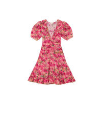 byTiMo Cotton Party Mini Dress in crush - women's dress - view 4