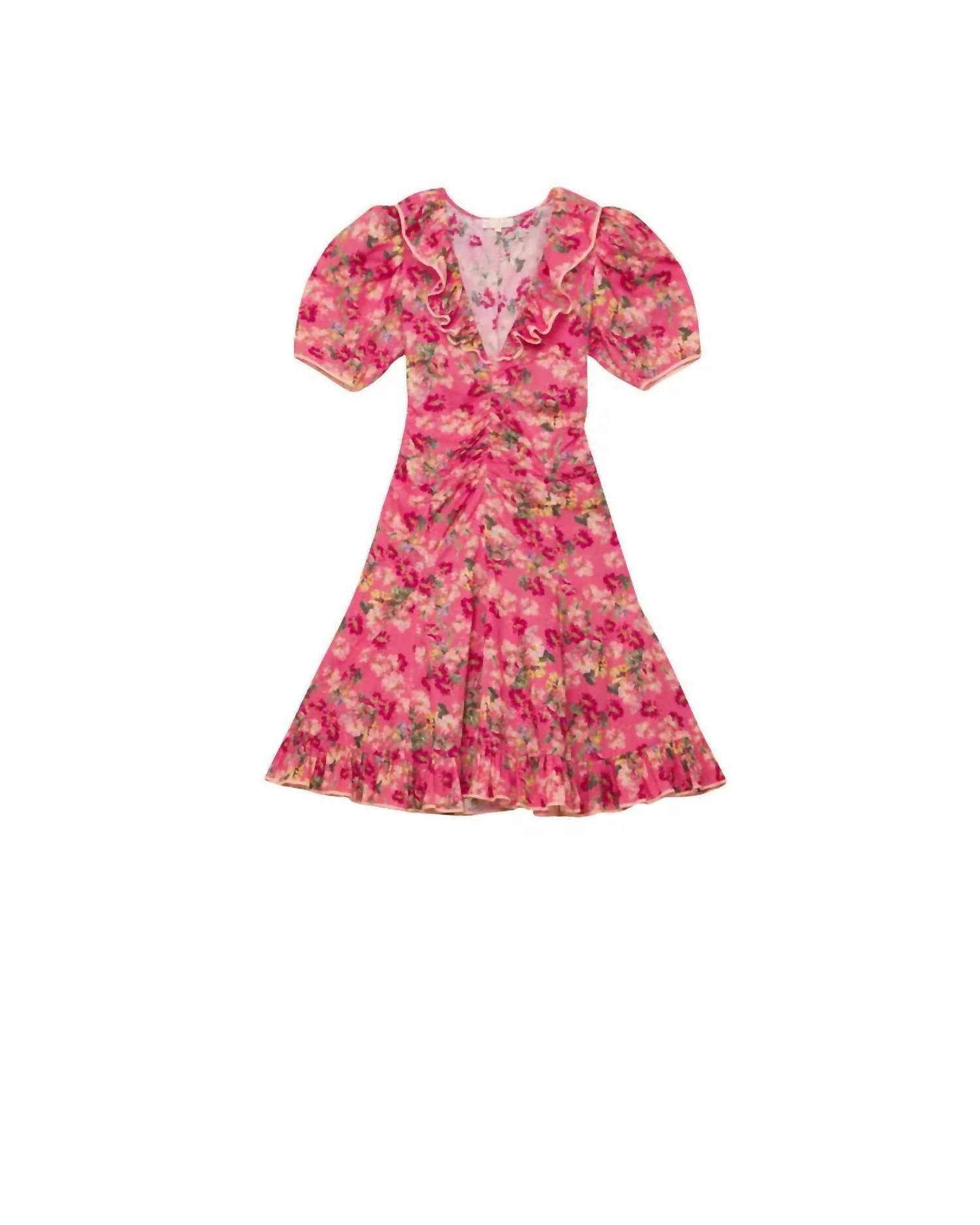 byTiMo Cotton Party Mini Dress in crush - women's dress - view 4