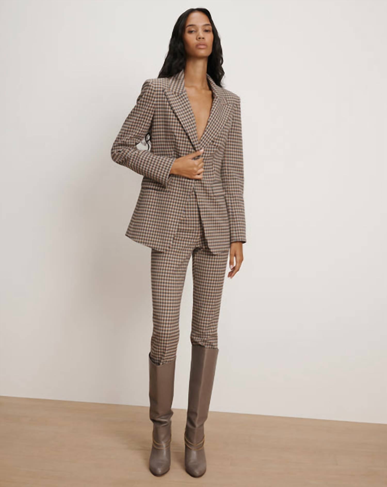 Veronica Beard - Kean Slim Leg Pant With Welt Pockets