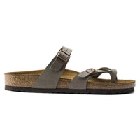BIRKENSTOCK Women's Mayari Birkibuc Sandal in stone - women's sandal