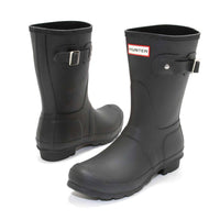 HUNTER Women's Original Short Rain Boots in black 1 - women's shoe - view 5
