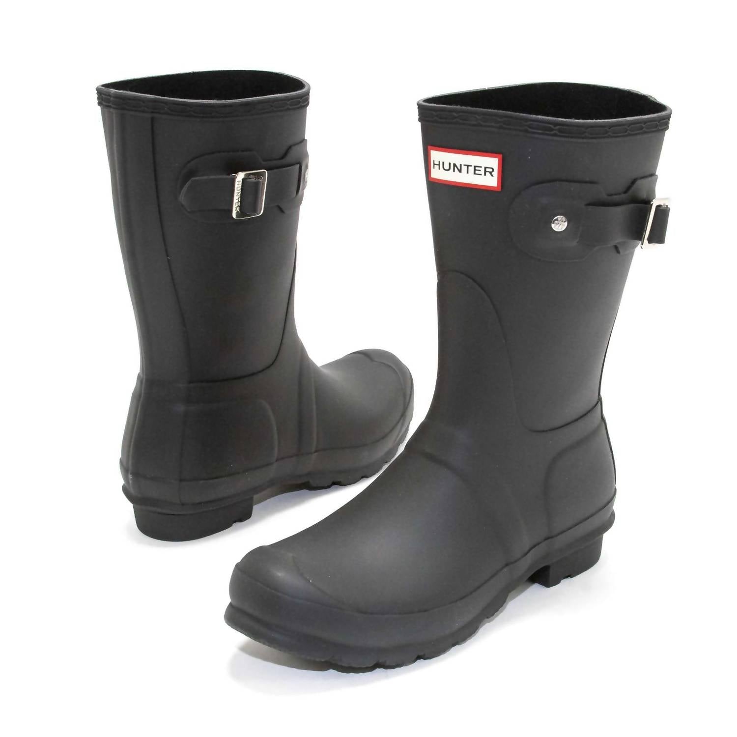 HUNTER Women's Original Short Rain Boots in black 1 - women's shoe - view 5