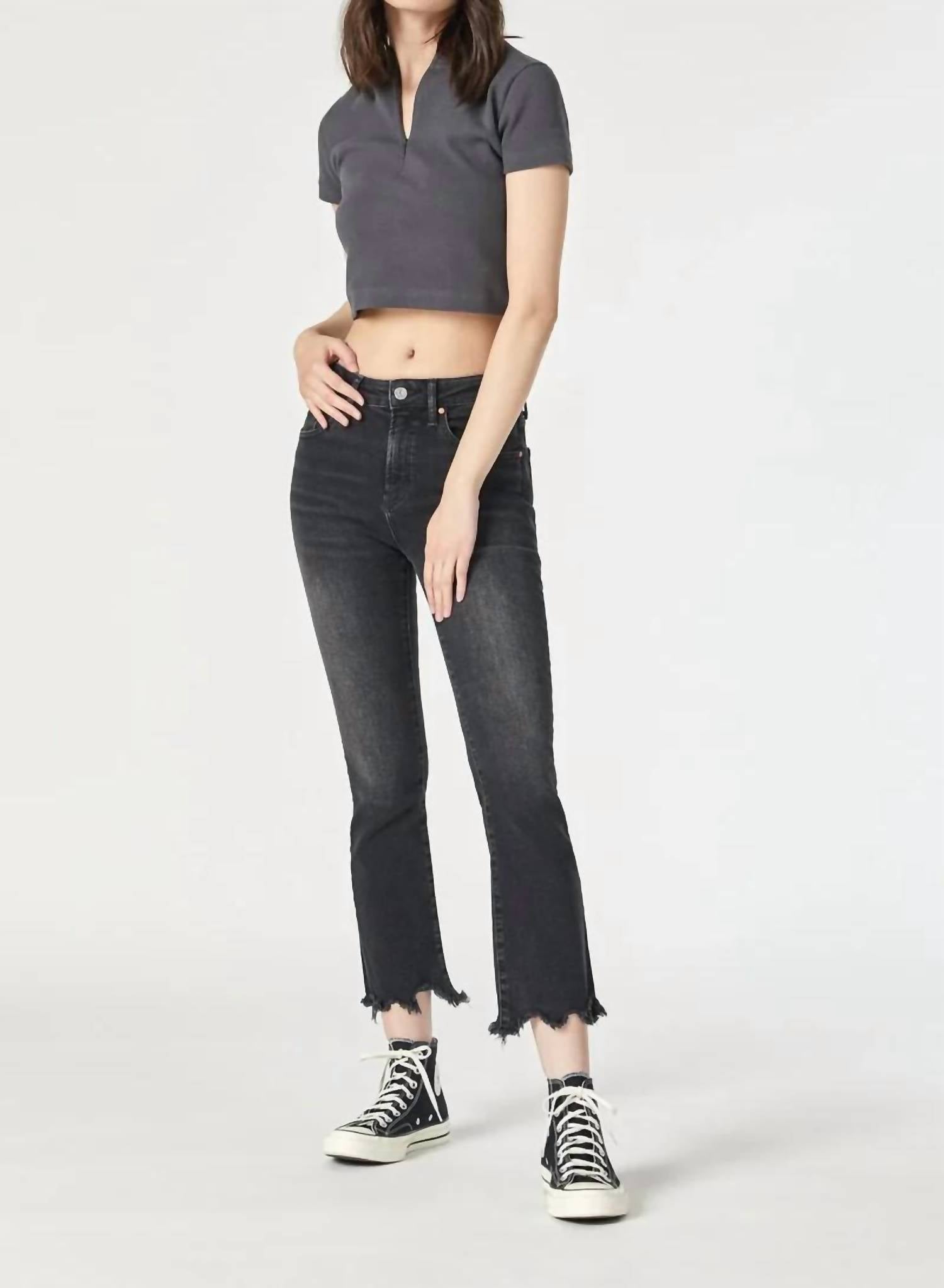 Mavi - Anika Crop Flare Jean