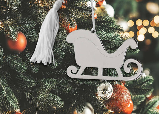 Creative Gifts International - Sleigh Ornament with Tassel
