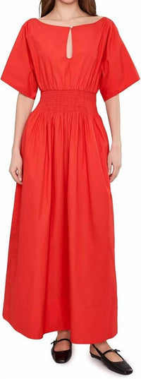 Faherty - Coastal Poplin Elia Dress
