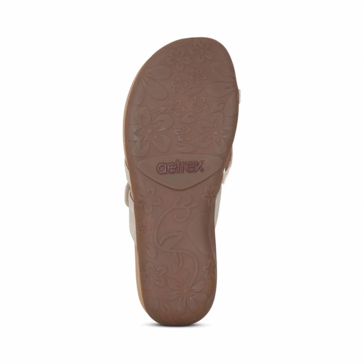 Aetrex - Women's Izzy Sparkle Toe Thong Sandal