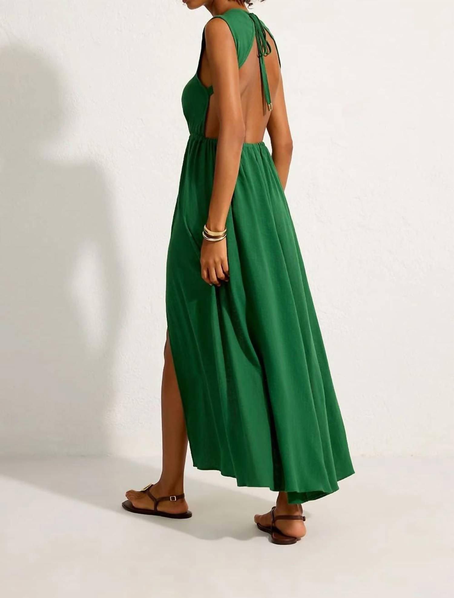 Lenny Niemeyer - Slit Elastic Waist Dress