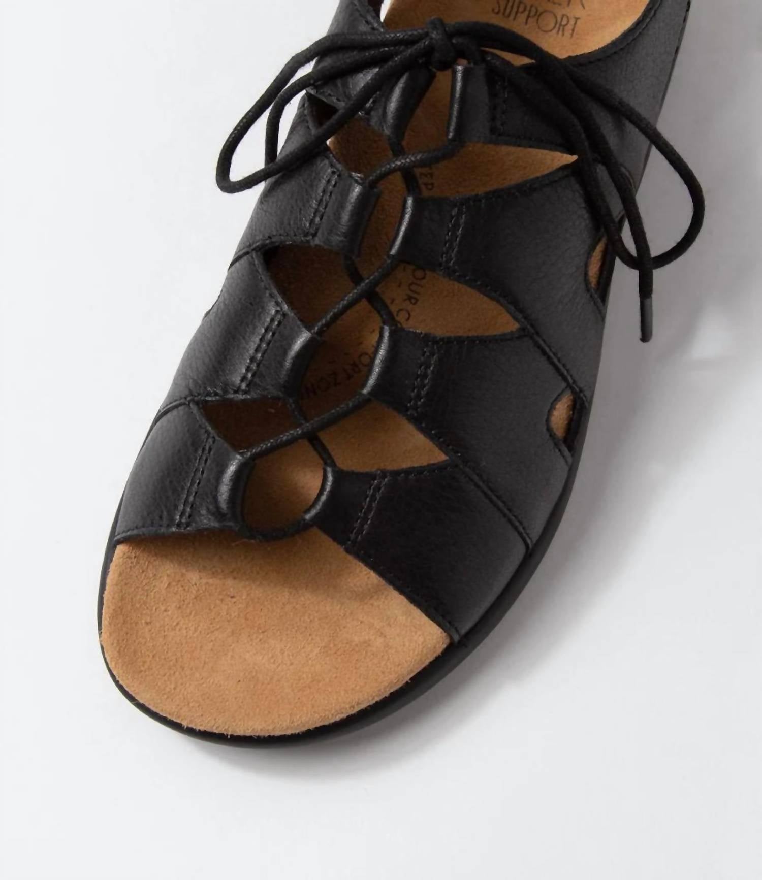 Ziera - Women's Barnette Ghillie Tie Sandal
