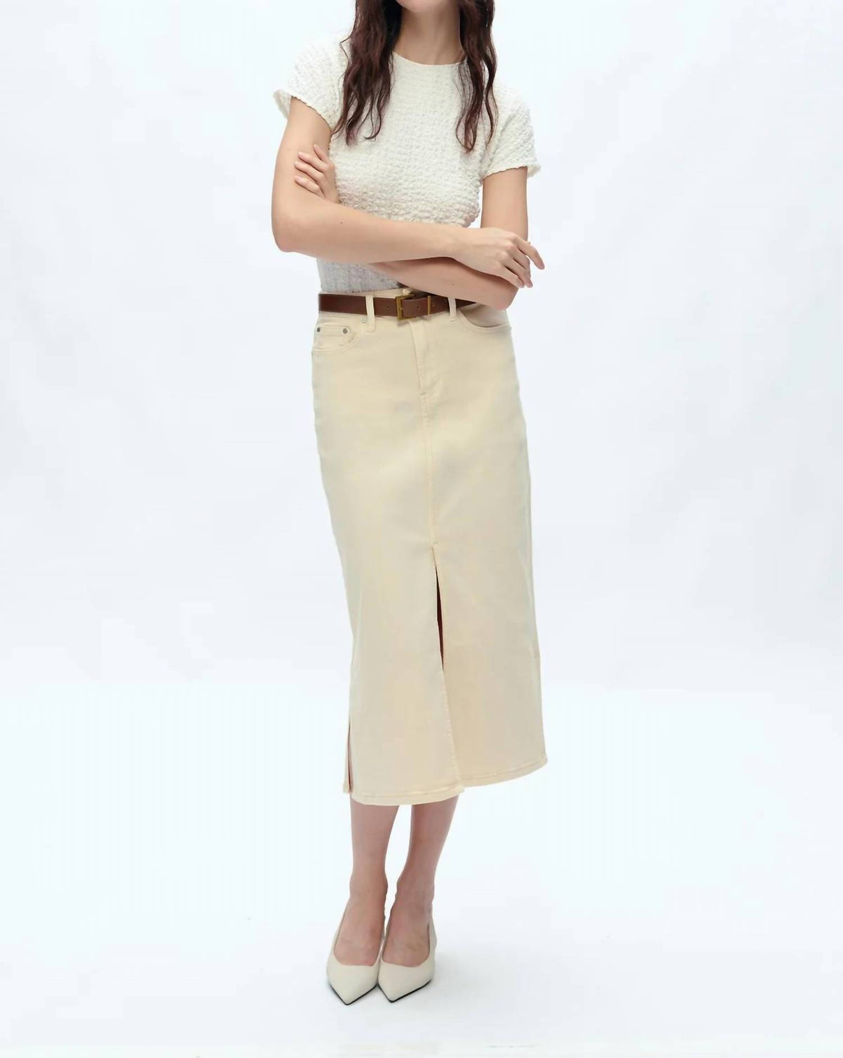 Bayeas - Fishtail Midi Skirt