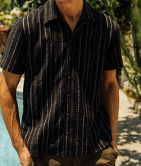 Hiroshi Kato - Wrench Gauze Dobby Stripe Shirt