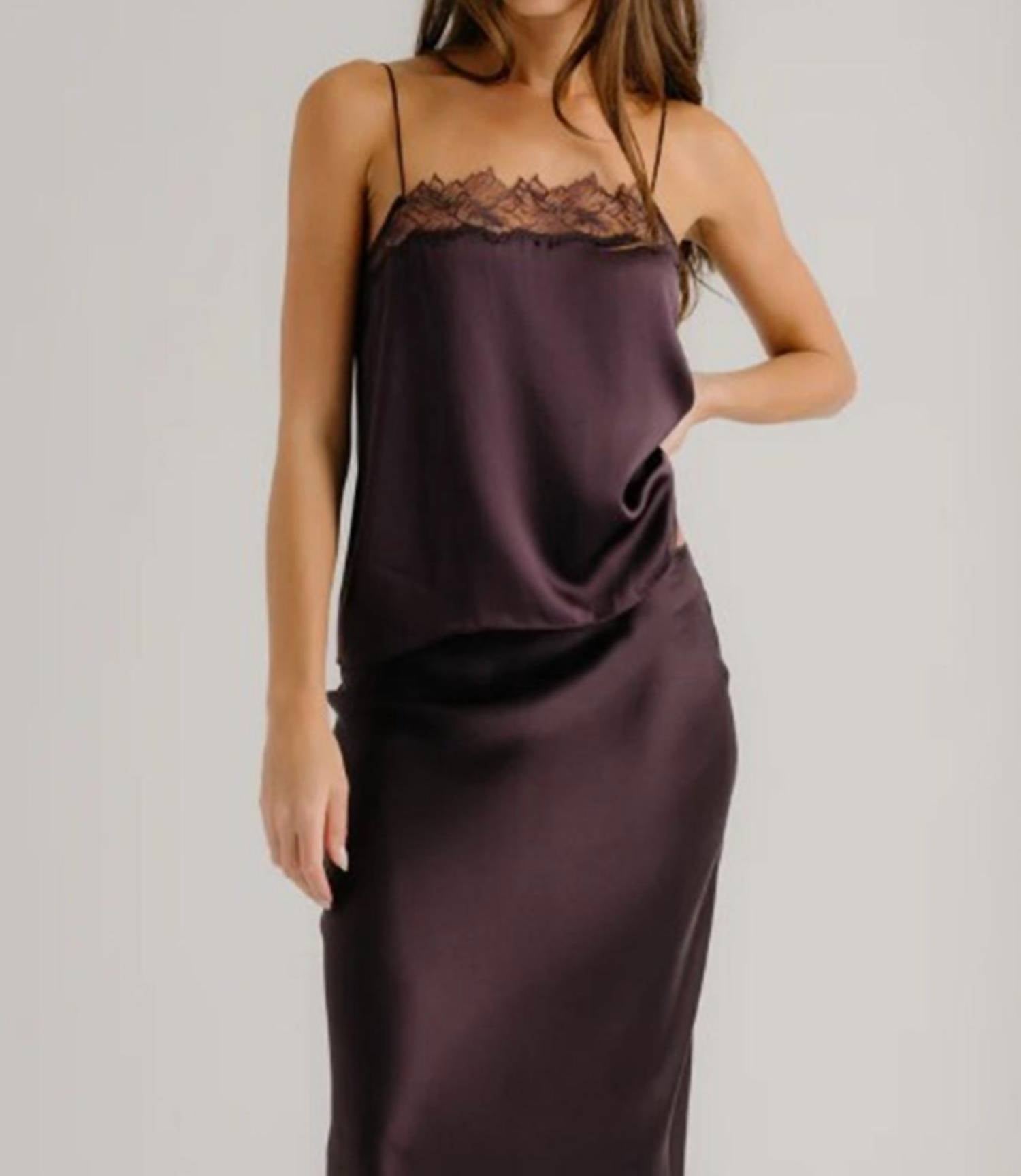 Sablyn - Haya Lace Trim Square Neck Cami