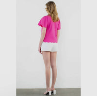 Thml - Flutter Sleeve Blouse