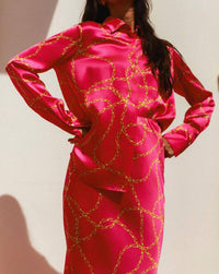 catherine gee Sophie Blouse in dua chain - women's blouse - view 4