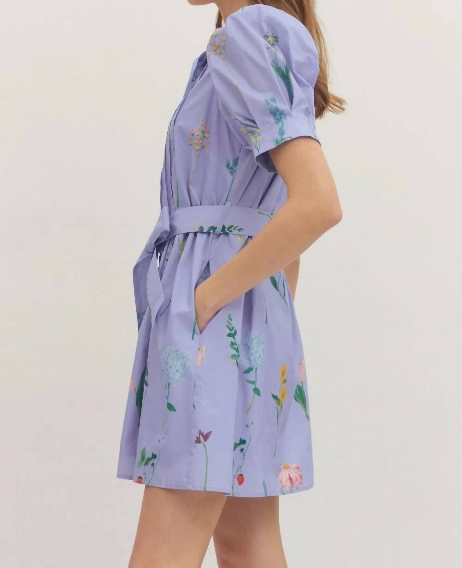 Entro - Meadow Muse Mini Dress