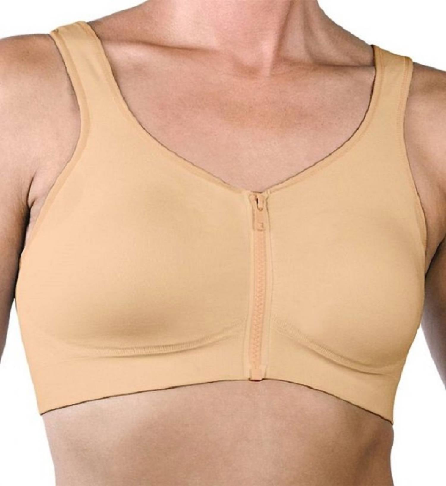 Fresh Comfort - Seamless Zipper Front Close Bra
