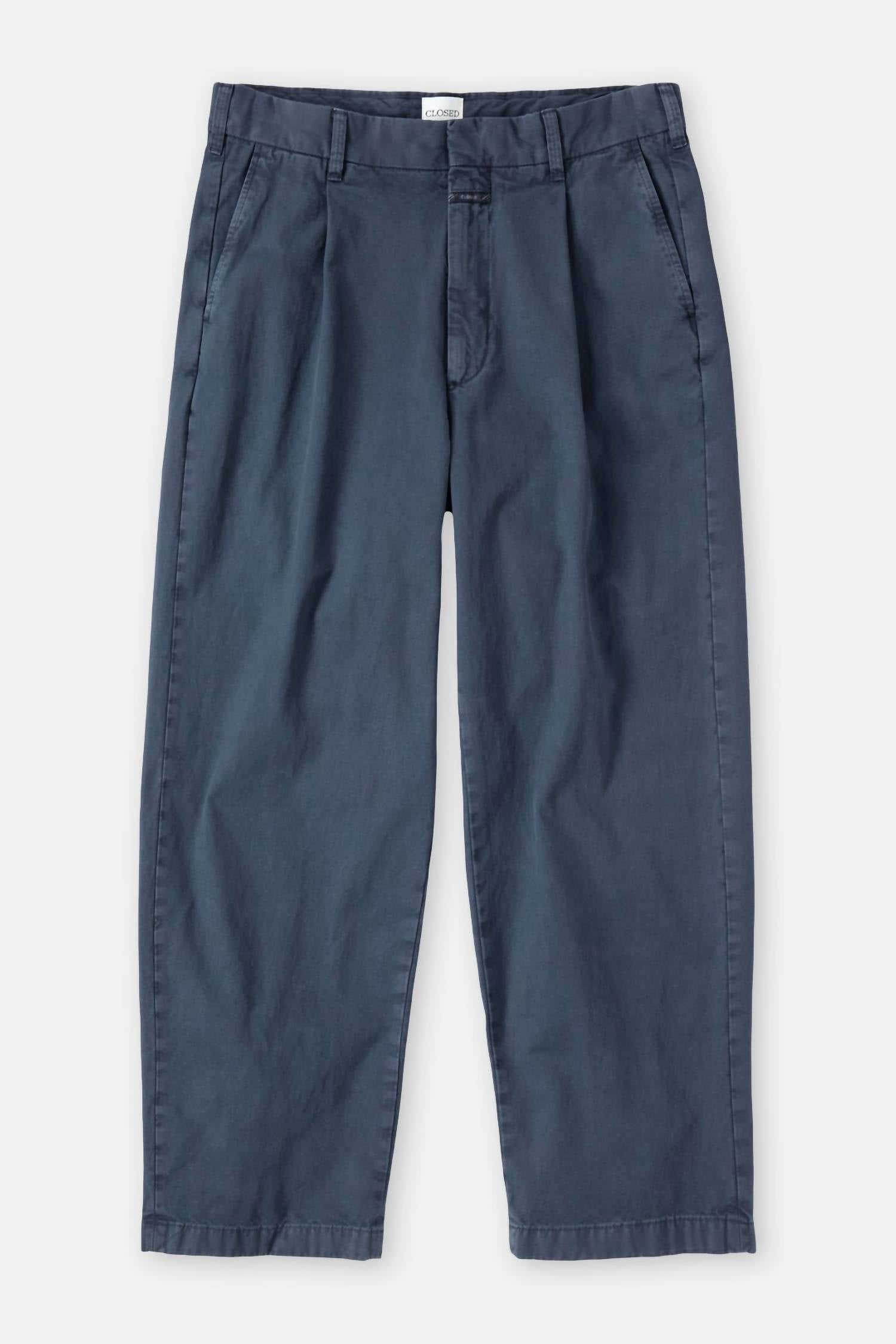 CLOSED Blomberg Wide Relaxed Pants in smokey blue - women's pants - alternate view