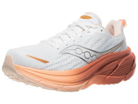 SAUCONY Women's Hurricane 25 Sneaker in white cameo - women's sneaker - detail view