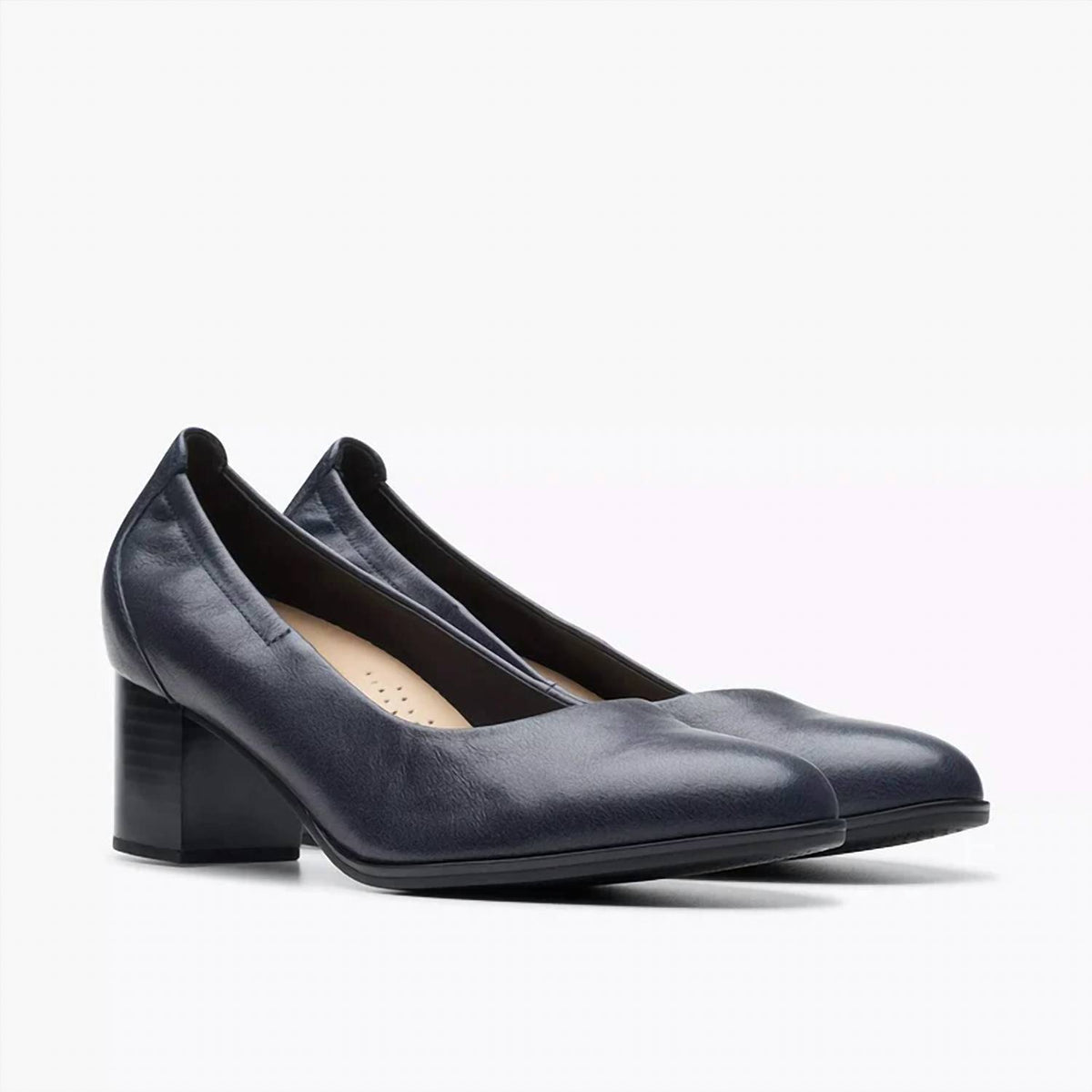 Clarks - Women's Loken Step Slip-on Heels