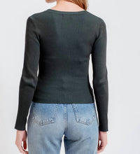 The Workshop - Basics Crewneck Ribbed Sweater