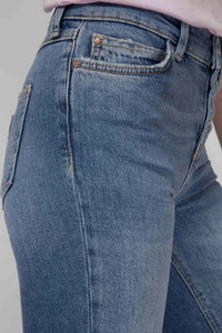 Moussy - Axos High-rise Button-fly Skinny Ankle Jeans