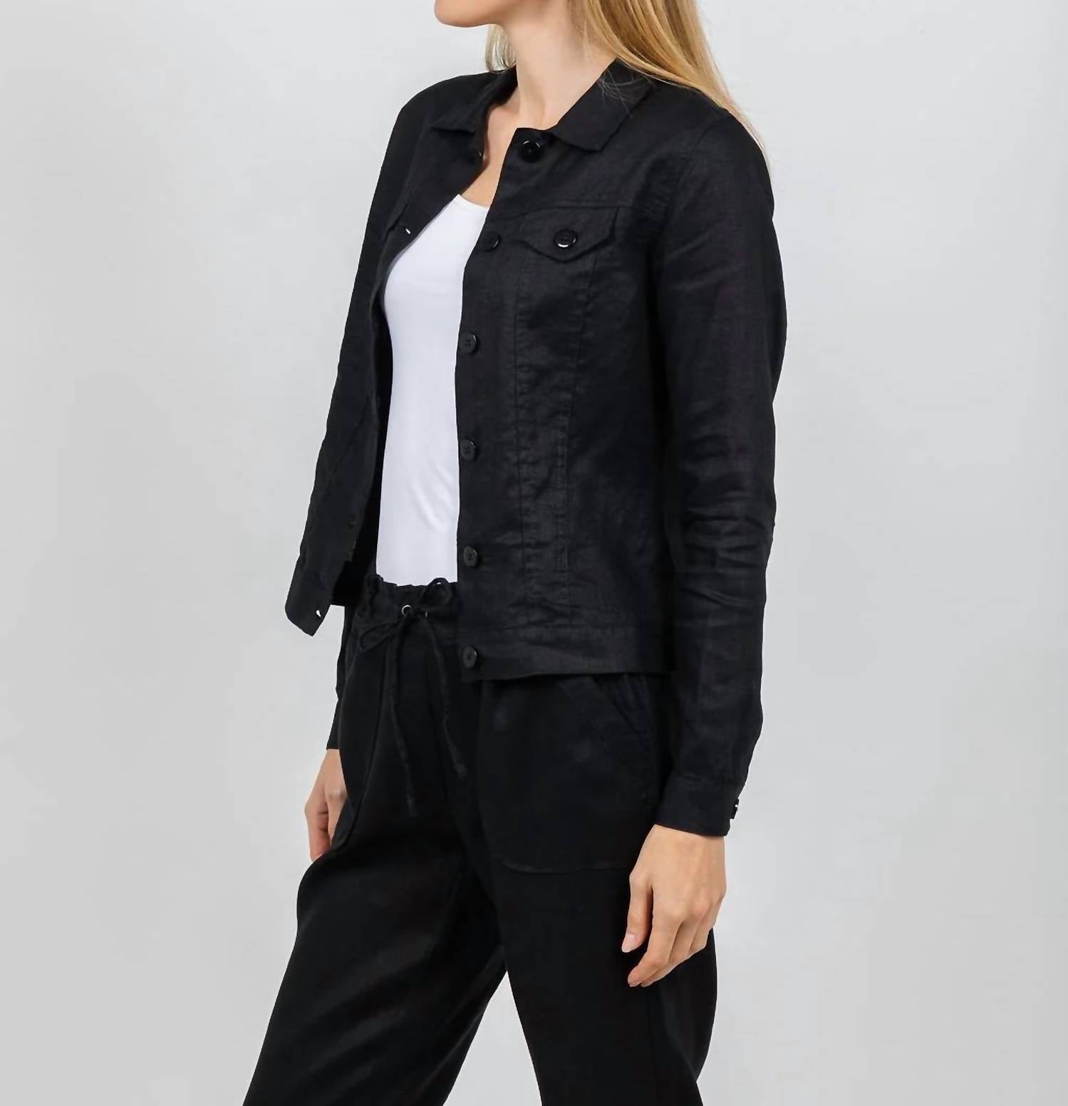 Pure Amici - Lumila Linen Jacket