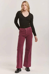 Dear John Denim - Fiona High-rise Wide-leg Jeans