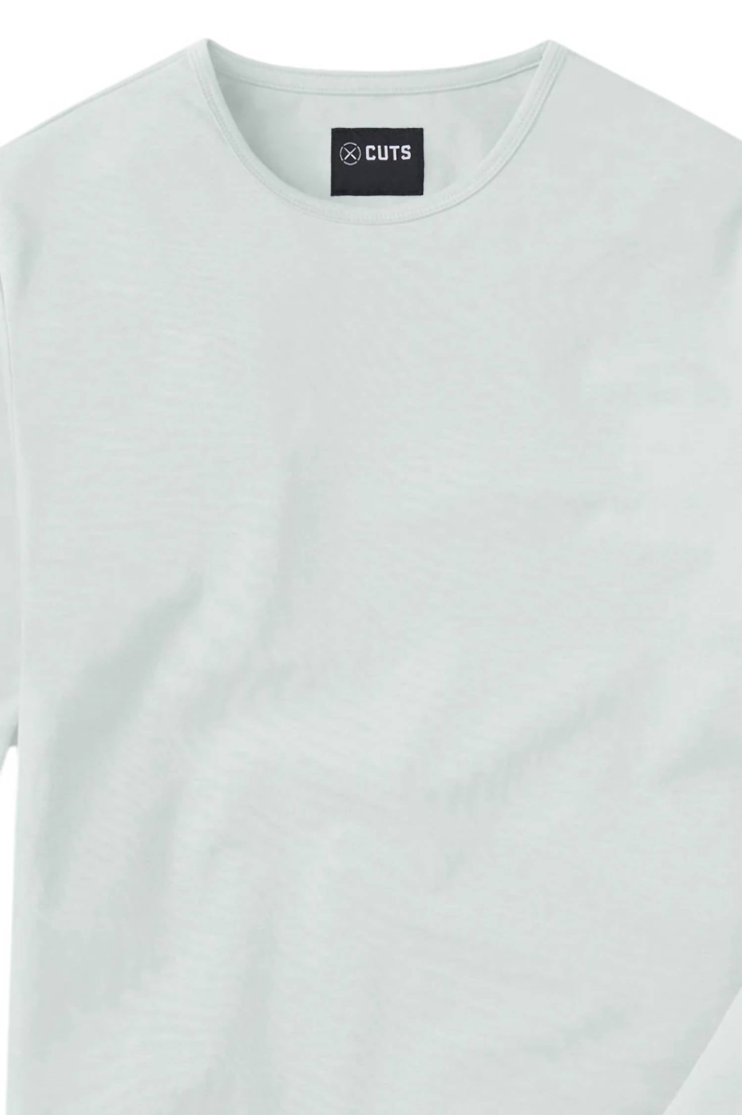 Cuts - Men's Long Sleeve Curve-hem Tee
