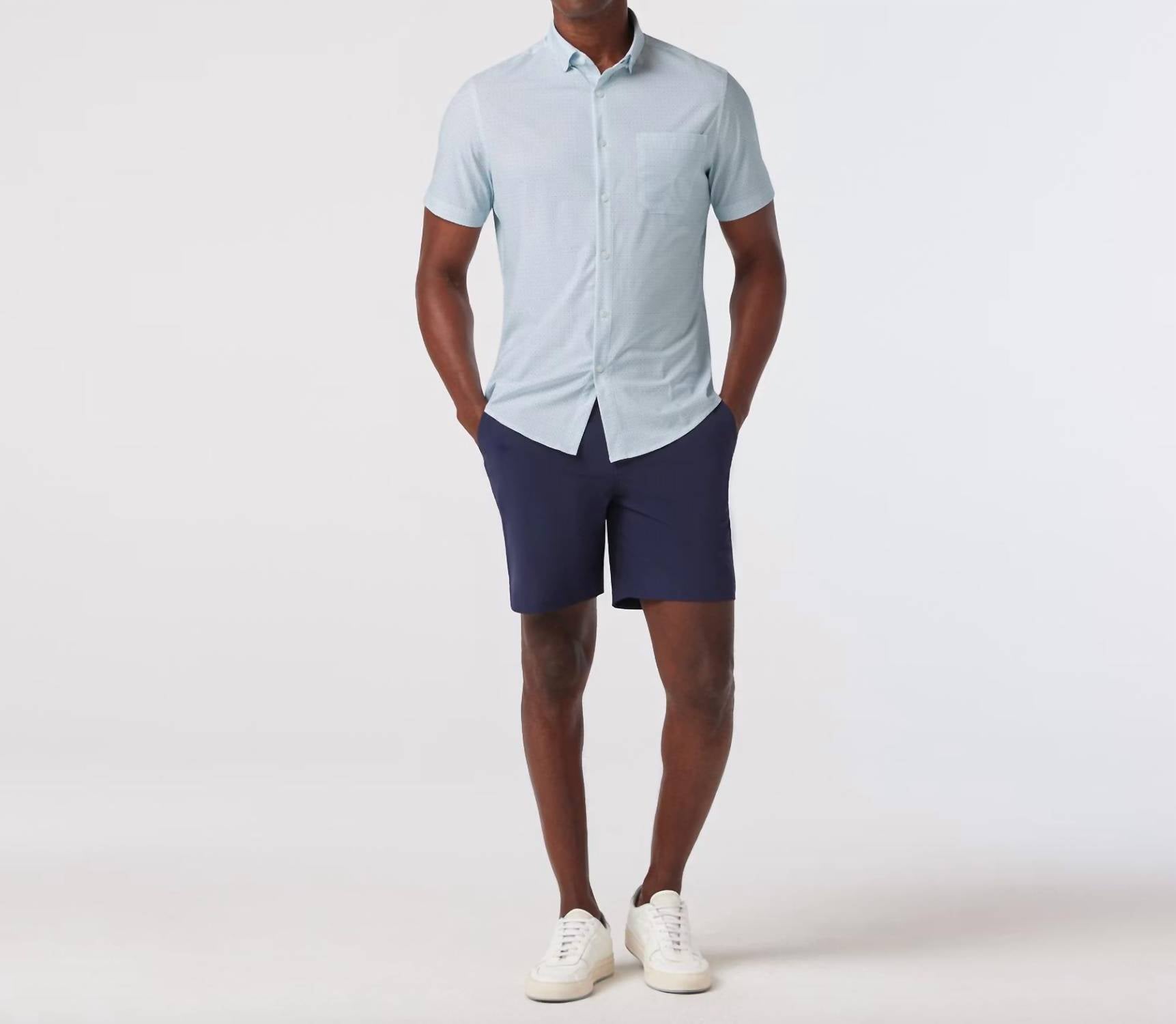 Mizzen + Main - Leeward Short sleeve Dress Shirt