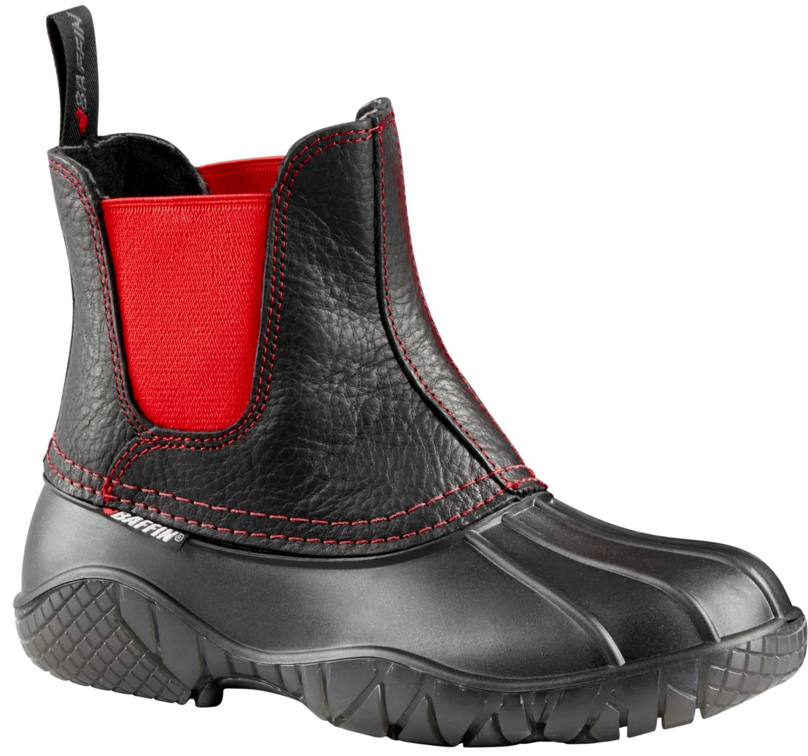Baffin Women's Huron Slip-on Waterproof Boots in brown red - women's shoe
