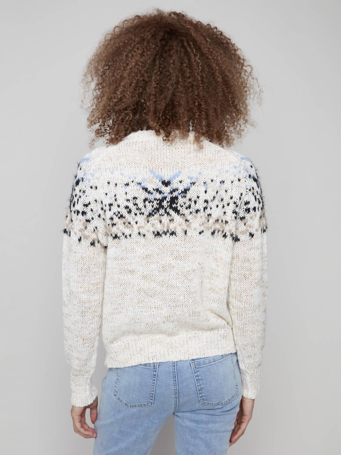 Charlie B - Jacquard Knit Sweater