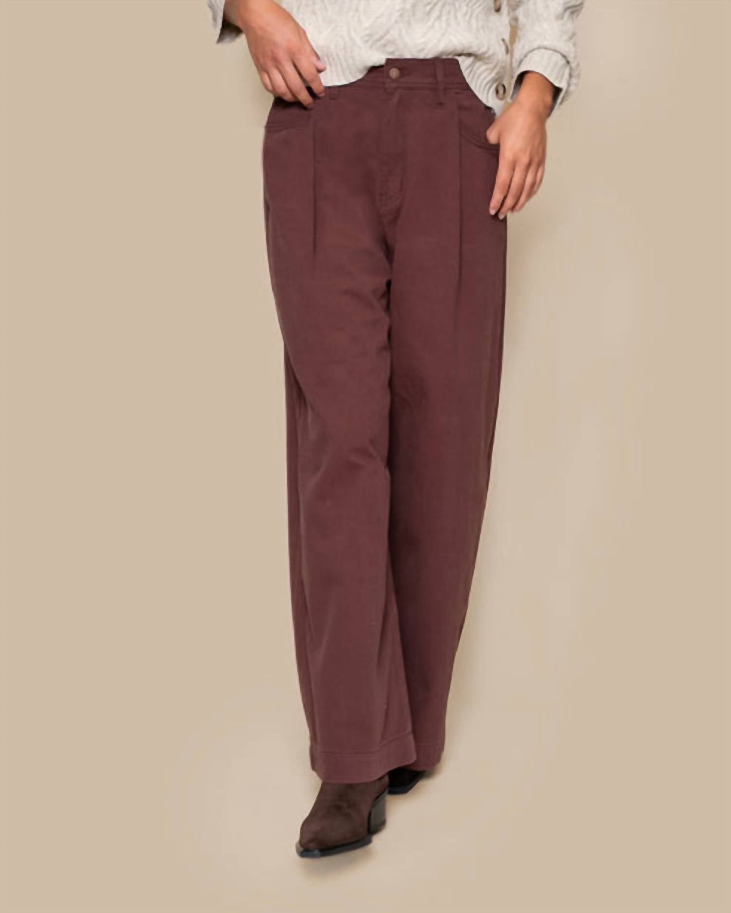 Suncoo - Jim Straight Leg Pant