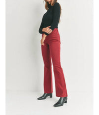 Just Black Denim - High Rise Scissor Cut Flare Long Jeans