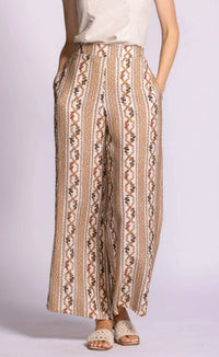 Pink Martini - Teesdale Wide Leg Printed Pants