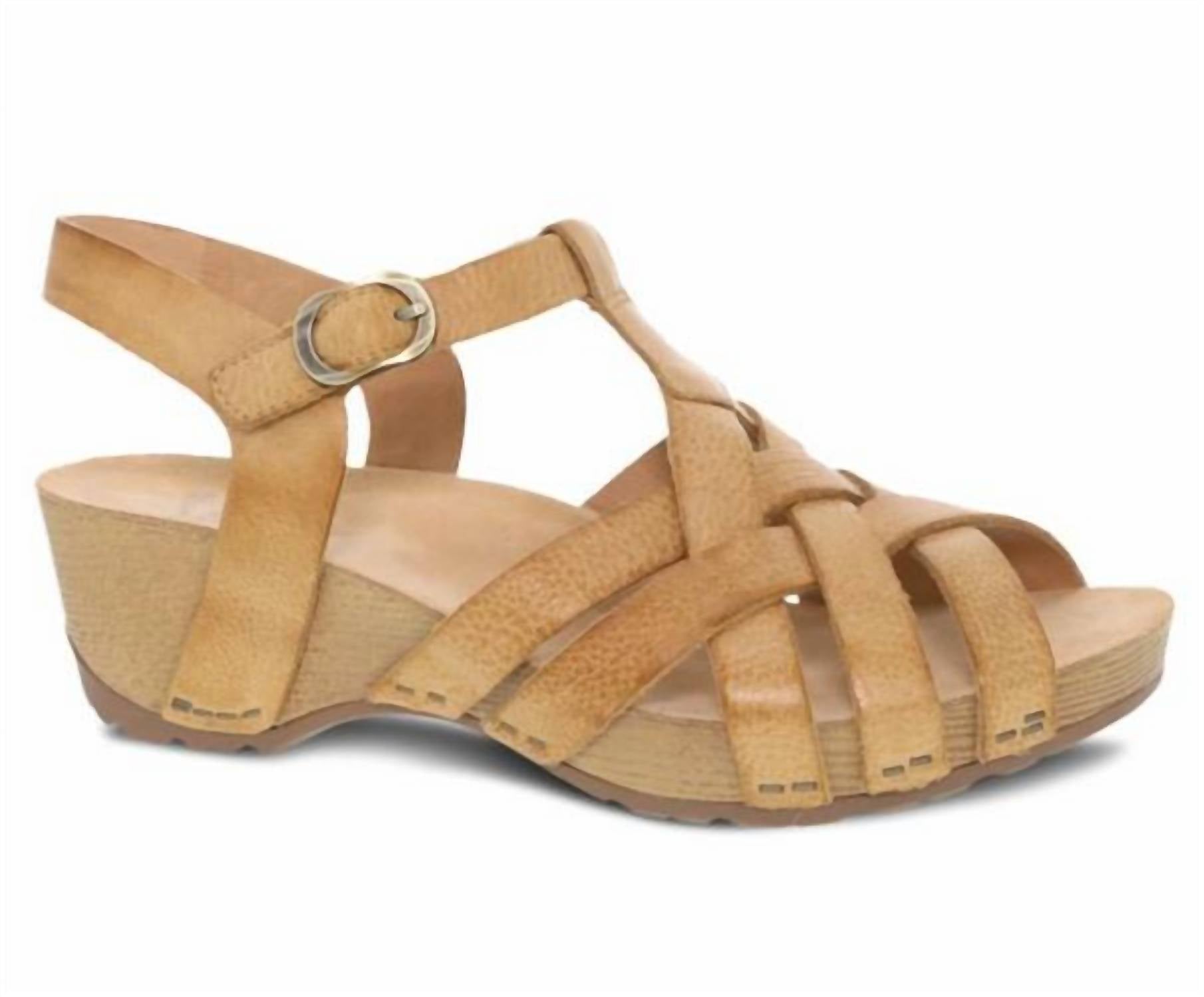 Dansko - Women's Tinley Milled Burnished Sandal