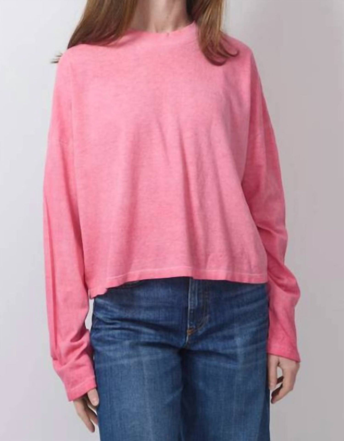 Askk Ny - Cropped Long Sleeve Top