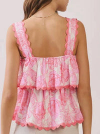 Tcec - Tiered Tank Top