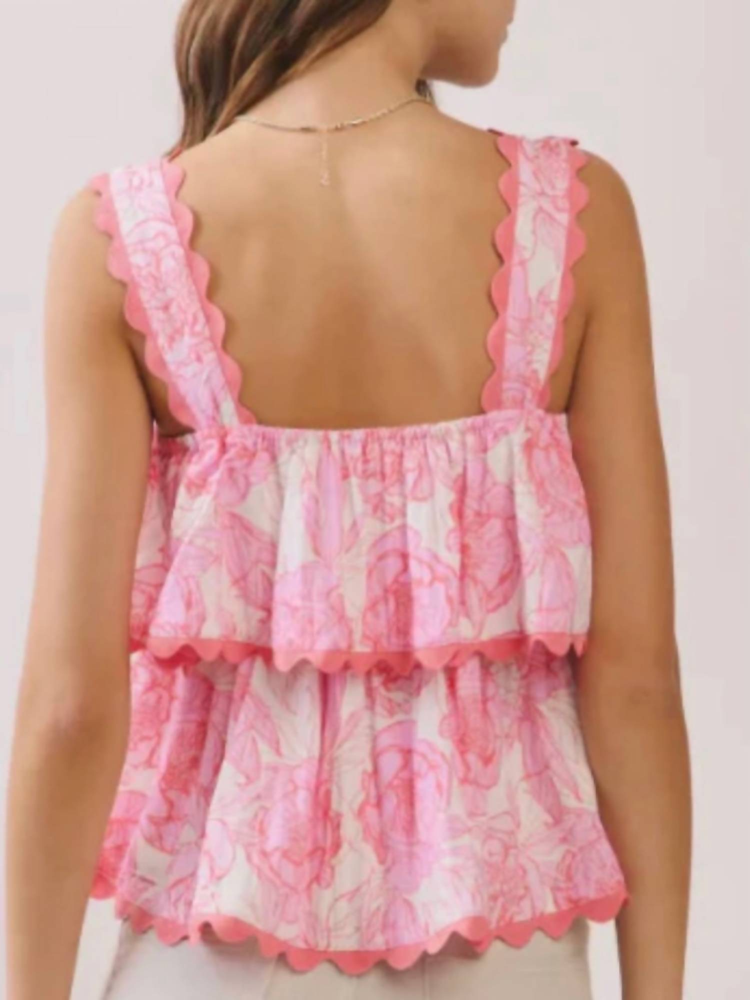 Tcec - Tiered Tank Top