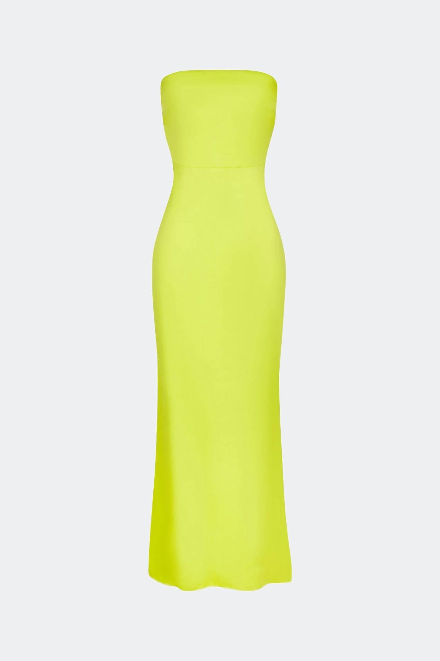 Simon Miller - Sculpty Strapless Satin Dress