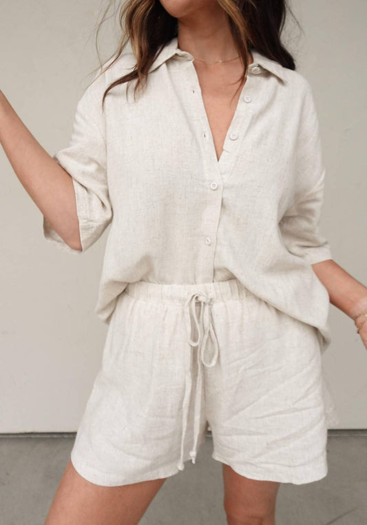 Hyfve - Linen Button-down Set