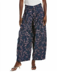 Free People About That Baggy Jean in flocked meadow - women's jeans