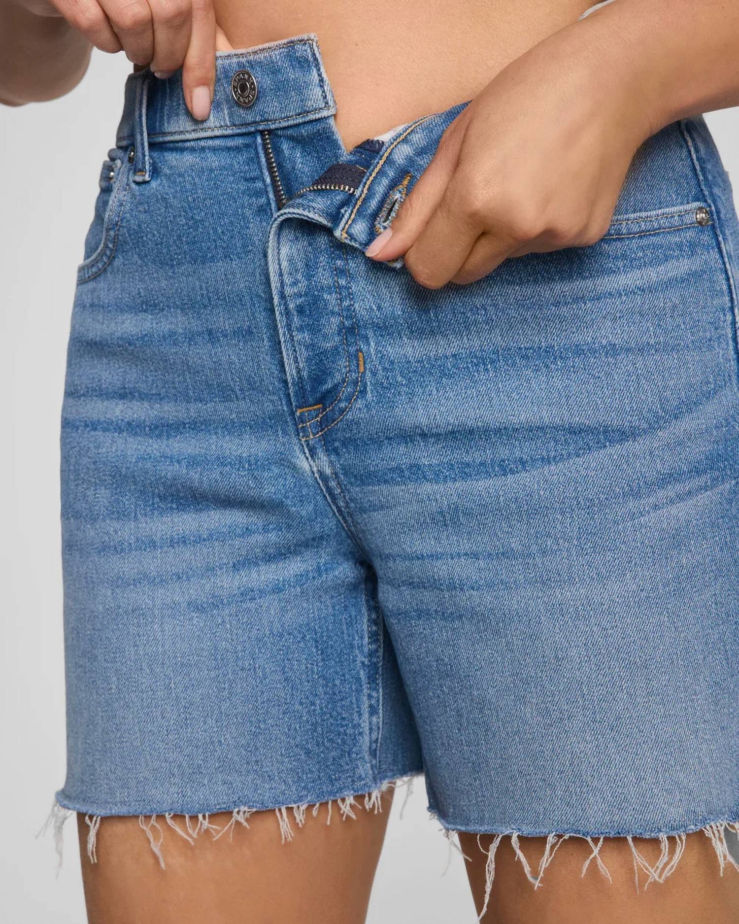 Spanx - Authentic Raw Hem Jean Shorts