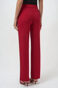 Joseph Ribkoff - Pull On Wide Leg Trouser Pants
