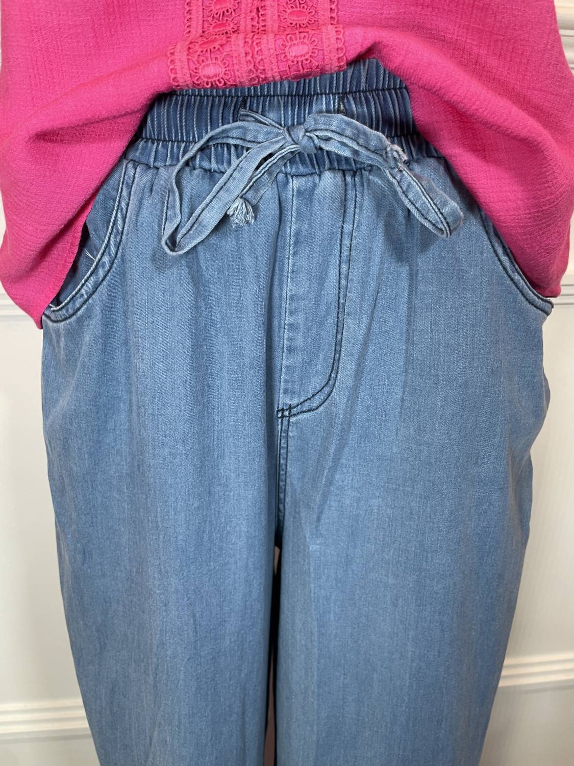 Deloache - Women's Tencel Straight Leg Pants