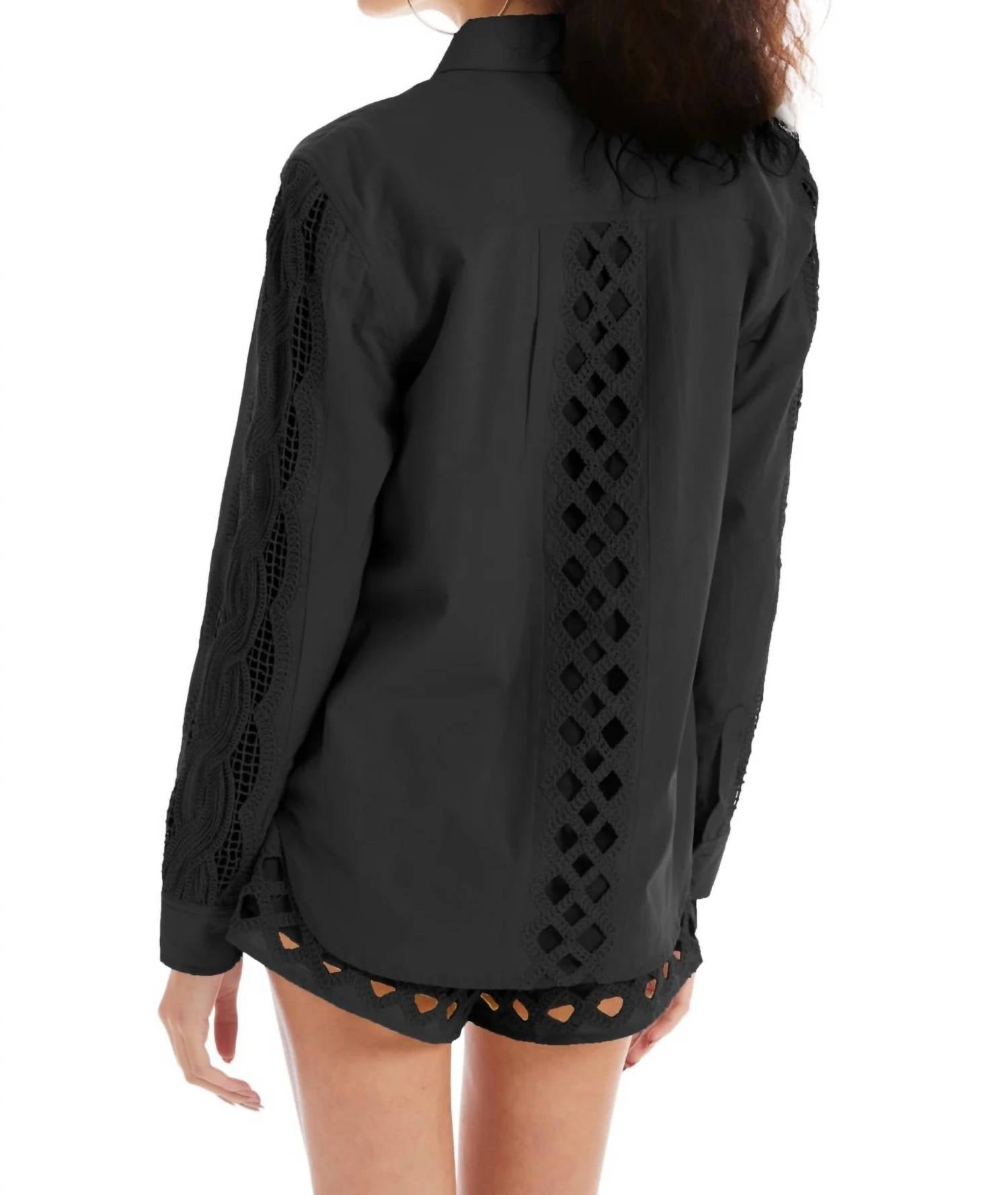 Allison New York - Nina Eyelet Shirt