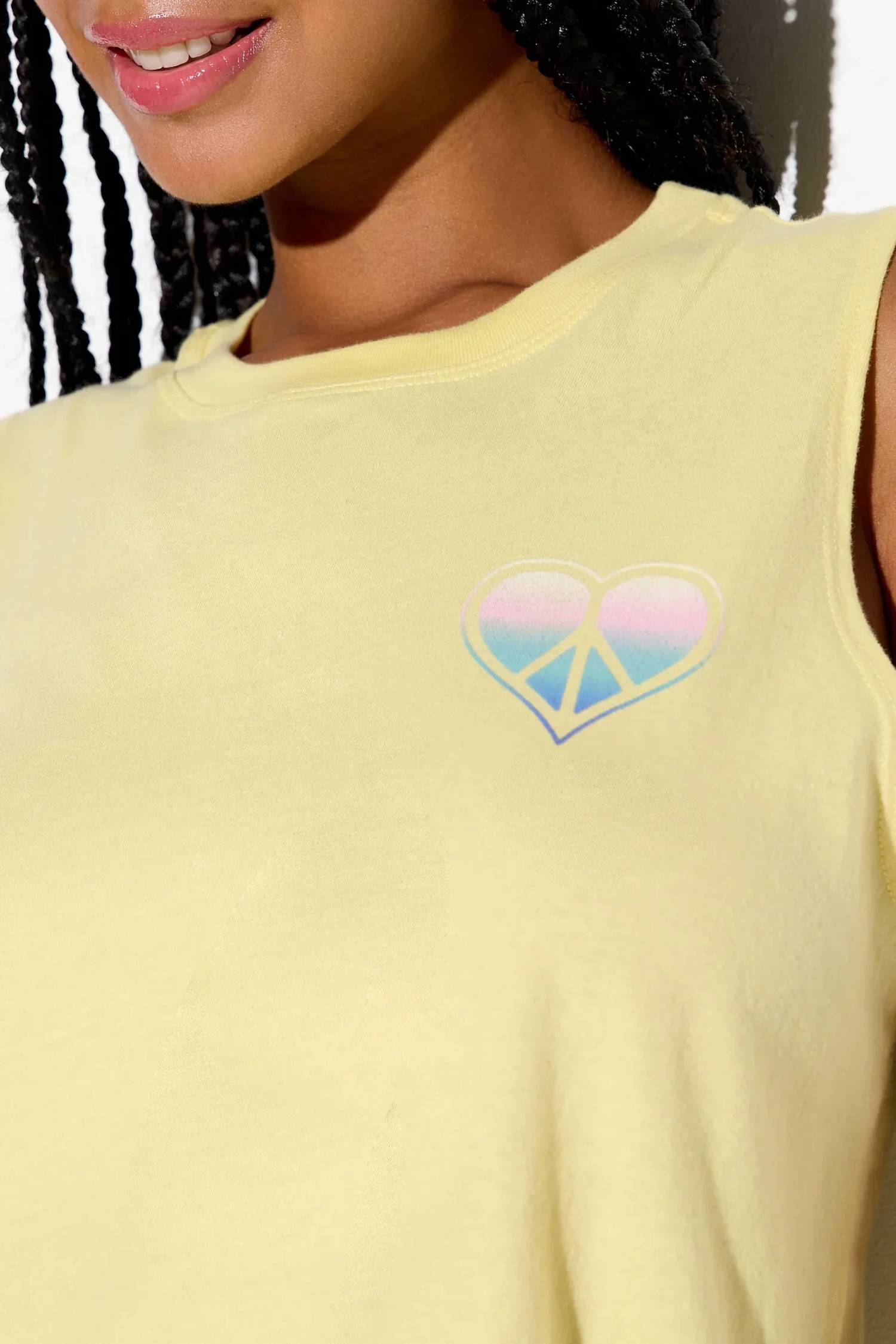 Spiritual Gangster - Peace Love Vibe Tank Top