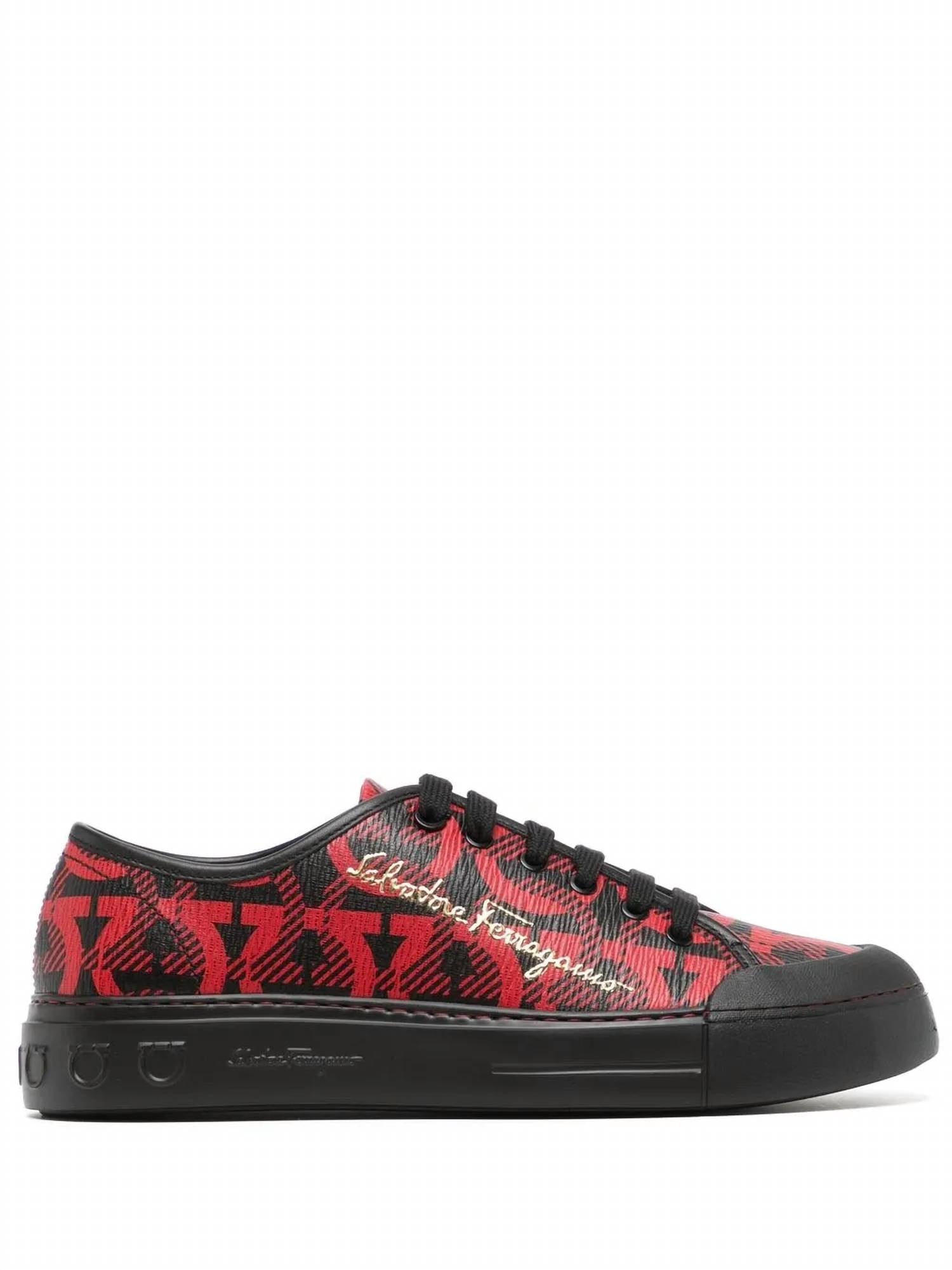 Salvatore Ferragamo - Men's Gancini Logo-top Sneakers